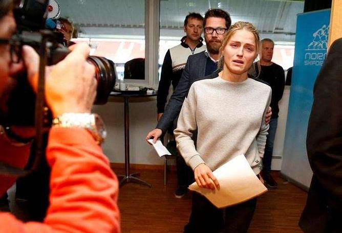 Skier Johaug given provisional ban after positive test