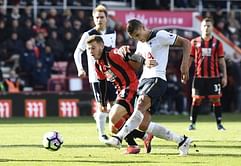 Spurs stay unbeaten but made to work hard by Bournemouth