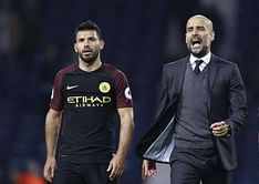 Guardiola sings two-goal Aguero's praises
