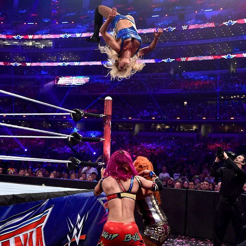 Charlotte, Sasha Banks and Becky Lynch show that women&#039;s matches at WrestleMania can steal the show