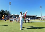 DURBAN, SOUTH AFRICA - DECEMBER 28: Jacques Kallis of South Africa drives through mid-on during day 3 of the 2nd Test match between South Africa and India at Sahara Stadium Kingsmead on December 28, 2013 in Durban, South Africa. (Photo by Duif du Toit/Gallo Images/Getty Images)