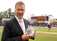 Cricket Australia investigates match referee Chris Broad for watching golf during international game