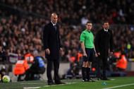 BARCELONA, SPAIN - APRIL 02: Zinedine Zidane, Head Coach of Real Madrid CF looks on next to Luis Enrique, Head Coach of FC Barcelona during the La Liga match between FC Barcelona and Real Madrid CF at Camp Nou on April 2, 2016 in Barcelona, Spain. (Photo by Alex Caparros/Getty Images)
