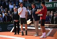 PARIS, FRANCE - JUNE 05: Andy Murray of Great Britain speaks to the fans following the Men's Singles final match against Novak Djokovic of Serbia on day fifteen of the 2016 French Open at Roland Garros on June 5, 2016 in Paris, France. (Photo by Dennis Grombkowski/Getty Images)