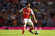 LONDON, ENGLAND - AUGUST 14: Hector Bellerin of Arsenal in action during the Premier League match between Arsenal and Liverpool at Emirates Stadium on August 14, 2016 in London, England. (Photo by Mike Hewitt/Getty Images)