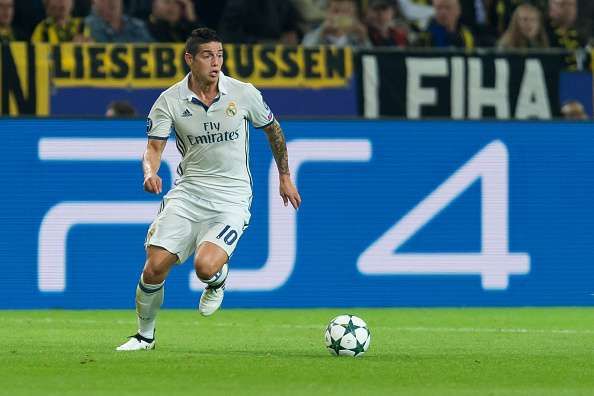 James Rodriguez's future at Real Madrid in doubt again after being left out of matchday squad