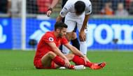 LIVERPOOL, ENGLAND - OCTOBER 17: Ander Herrera of Manchester United moves away from Adam Lallana of Liverpool during the Premier League match between Liverpool and Manchester United at Anfield on October 17, 2016 in Liverpool, England. (Photo by Clive Brunskill/Getty Images)
