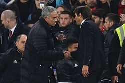 What Jose Mourinho said to Antonio Conte after Chelsea hammered Manchester United 4-0