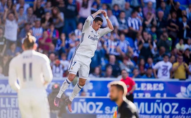 SK Amaze: Ronaldo scores a blinder as he smacks (yet another) hattrick against Deportivo Alaves