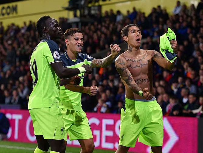 Roberto Firmino's celebration could have cost him his goal