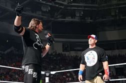 WWE News: John Cena speaks about AJ Styles and his accomplishments in WWE