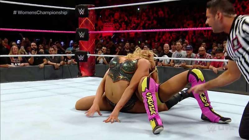 Sasha and Charlotte recreated the magic of Trish Stratus and Lita