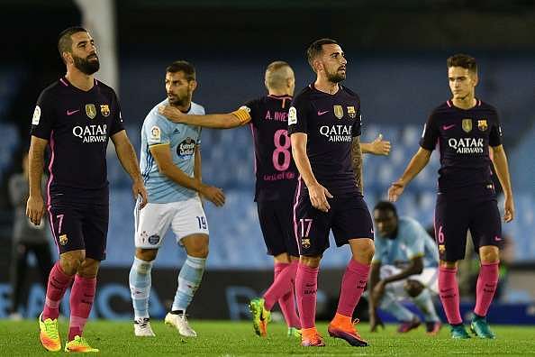 La Liga 2016-17 roundup 2 October: Real Madrid held to a draw as Celta Vigo stun Barcelona again
