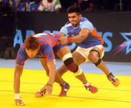 Jang Kun Lee Deepak Niwas Hooda India South Korea Kabaddi World Cup KWC 2016