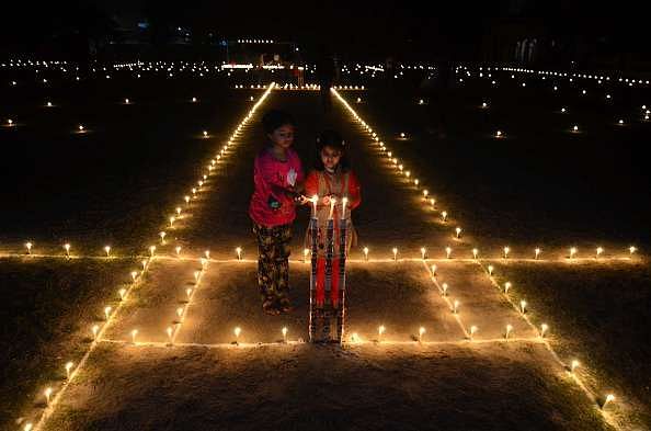 In Pictures: How cricketers celebrated Diwali