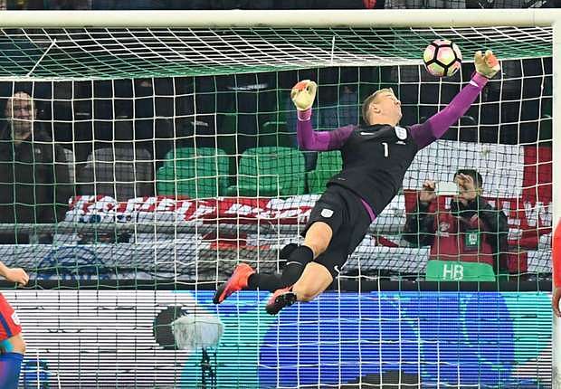 SK Amaze: Joe Hart's outstanding save against Slovenia for England