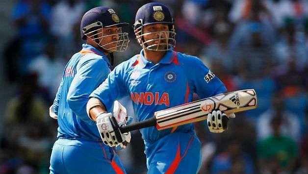 Virender Sehwag and Sachin Tendulkar engage in humorous banter on Twitter