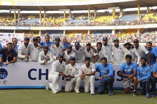 India's clean sweep of victories in Tests