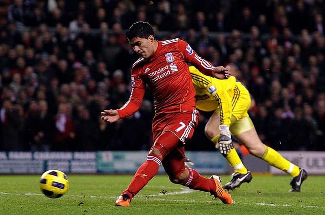 Reminiscing Luis Suarez's top five games in a Liverpool Jersey