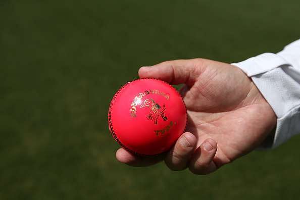 Just two tests old,the pink ball is already evolving