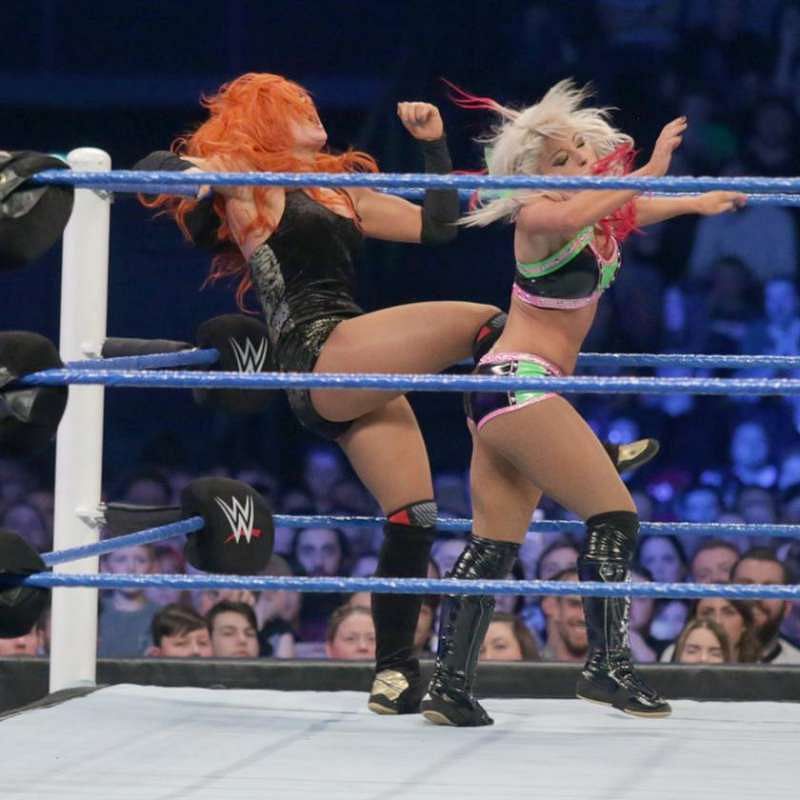WWE SmackDown Live results (Jan. 17, 2017): Becky Lynch vs. Alexa Bliss -  Cageside Seats