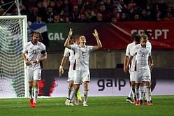 Ronaldo scores twice, misses penalty in Portugal win