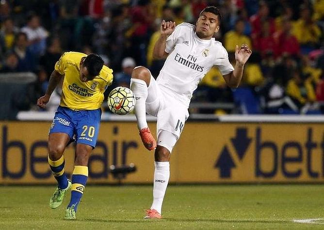 Real's Casemiro back in training after two month lay-off