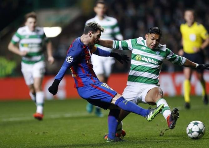 Messi back at the double after illness to sicken Celtic