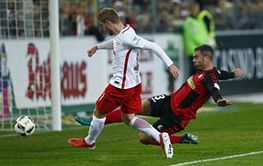 Werner double sends Leipzig six points clear at the top