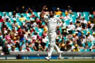 SYDNEY, AUSTRALIA - JANUARY 07: Mohammed Shami of India reacts after taking the wicket of Shaun Marsh of Australia during day two of the Fourth Test match between Australia and India at Sydney Cricket Ground on January 7, 2015 in Sydney, Australia. (Photo by Daniel Munoz/Getty Images)
