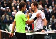 PARIS, FRANCE - JUNE 03: Andy Murray of Great Britain shakes hands with Stan Wawrinka of Switzerland following his victory during the Men's Singles semi final match on day thirteen of the 2016 French Open at Roland Garros on June 3, 2016 in Paris, France. (Photo by Clive Brunskill/Getty Images)