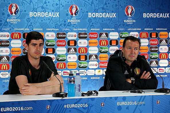 Former Belgium coach Marc Wilmots says Thibaut Courtois could have been the mole who leaked team tactics