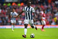 WEST BROMWICH, ENGLAND - AUGUST 28: Saido Berahino of West Bromwich Albion in action during the Premier League match between West Bromwich Albion and Middlesbrough at The Hawthorns on August 28, 2016 in West Bromwich, England. (Photo by Stu Forster/Getty Images)