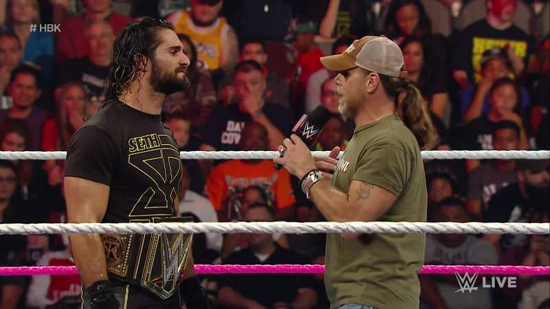 WWE News: Seth Rollins wants match against HBK