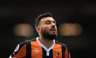 BURNLEY, ENGLAND - SEPTEMBER 10: Robert Snodgrass of Hull looks on during the Premier League match between Burnley and Hull City at Turf Moor on September 10, 2016 in Burnley, England. (Photo by Ben Hoskins/Getty Images)