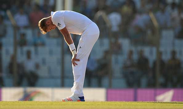 Pacer Broad out of Mohali Test, says Cook