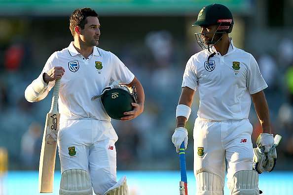 Dean Elgar felt motivated and not threatened by Australian sledging