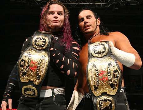 The Hardy Boyz won the WWE World Tag Team Championships a staggering 6 times