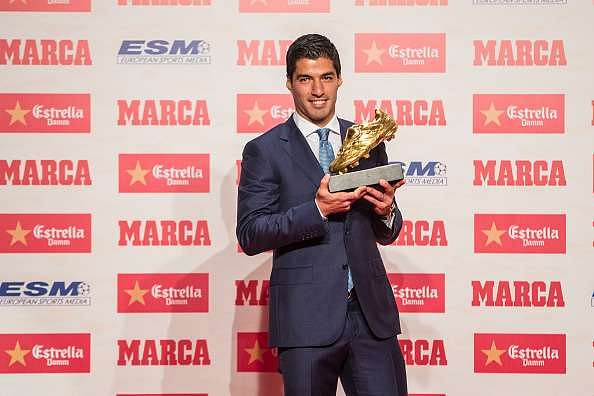 luis suarez golden show