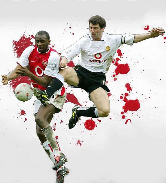 The red mists of Keane and Vieira: A tale of two captains