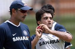Ravi Shastri takes a sly dig at Sourav Ganguly