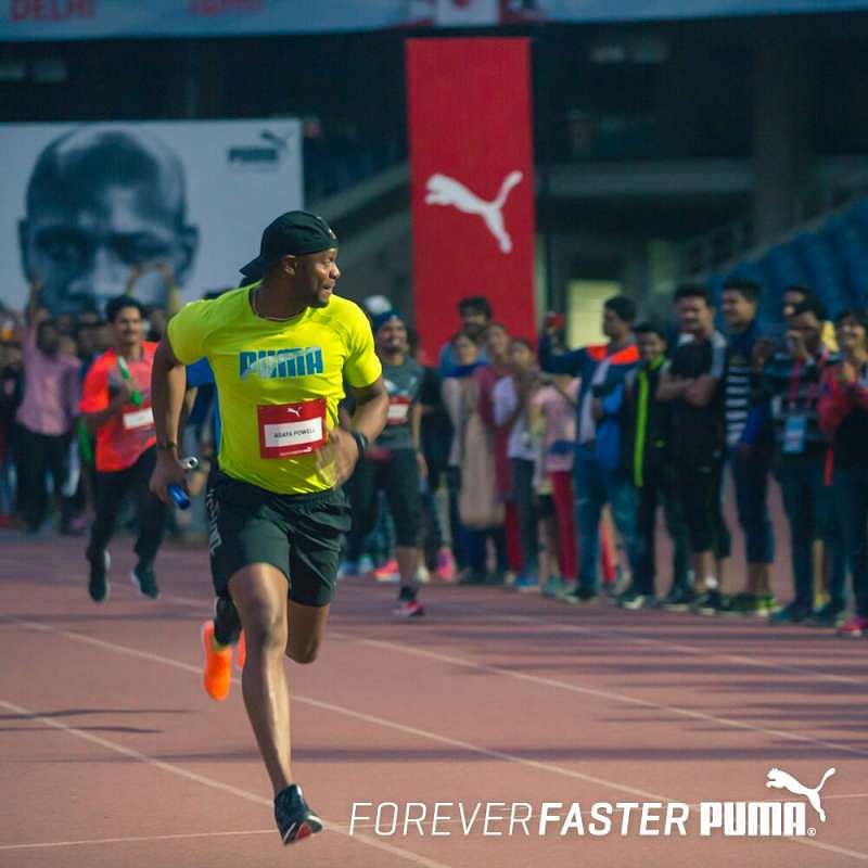 ADHM 2016 Airtel Delhi Half Marathon Asafa Powell India PUMA