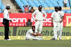 India vs England 2016: Mohammed Shami fit to resume bowling on day two of Rajkot Test