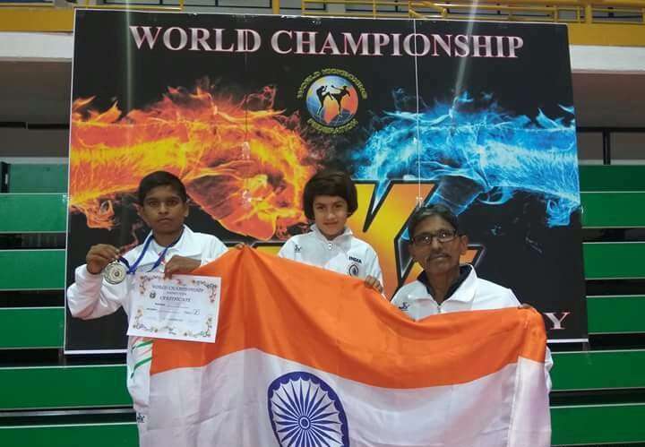 Kashmir's eight-year old Tajamul Islam crowned World Kickboxing Champion