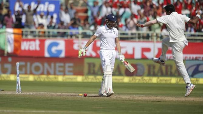 India vs England 2016: Umesh Yadav's superb yorker to Jonny Bairstow