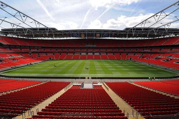 Wembley pitch