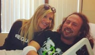 Sean Waltman in a hospital bed
