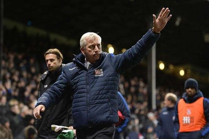 Winner Pardew thanks Palace chairman Parish for his support