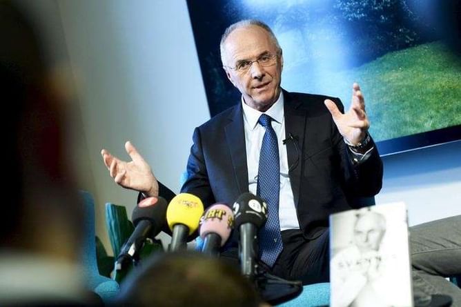 Eriksson to manage Chinese second-tier side Shenzhen