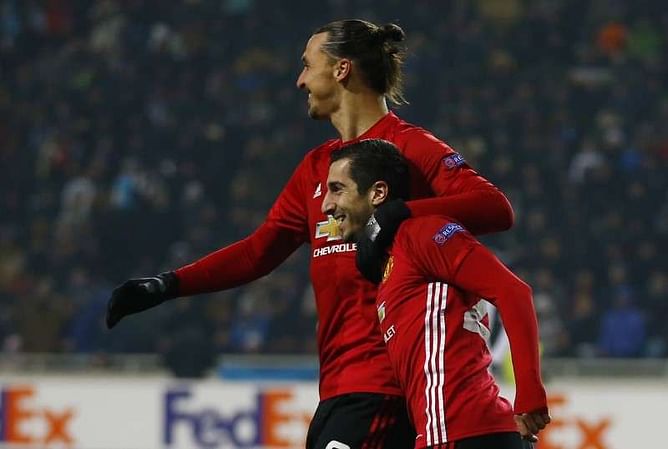 Mkhitaryan delights Mourinho with United wonder goal